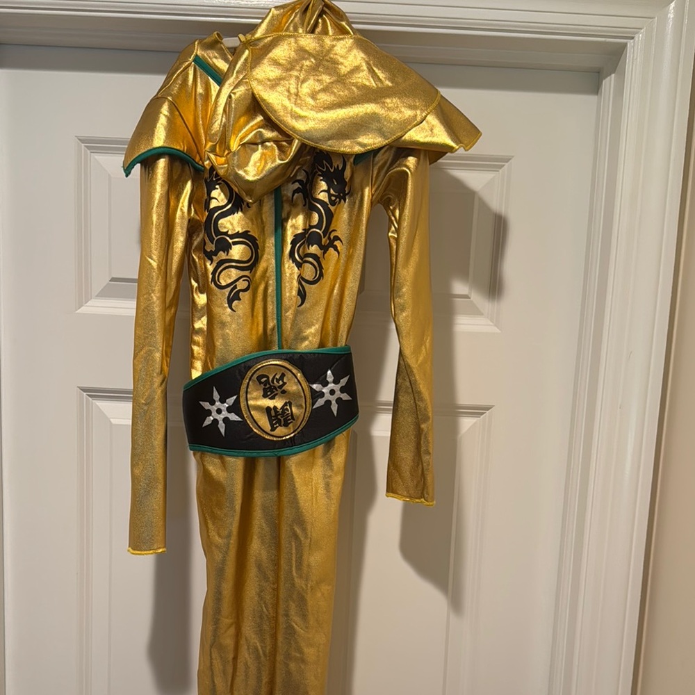 Gold Ninja Kids Costume